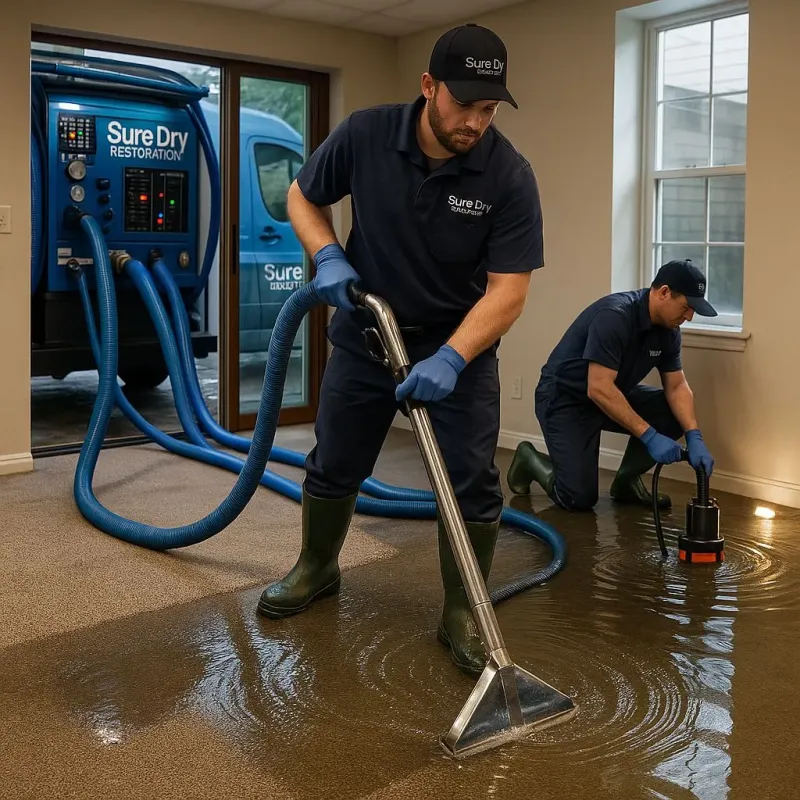 Water Extraction and Removal process in Owensville, MO